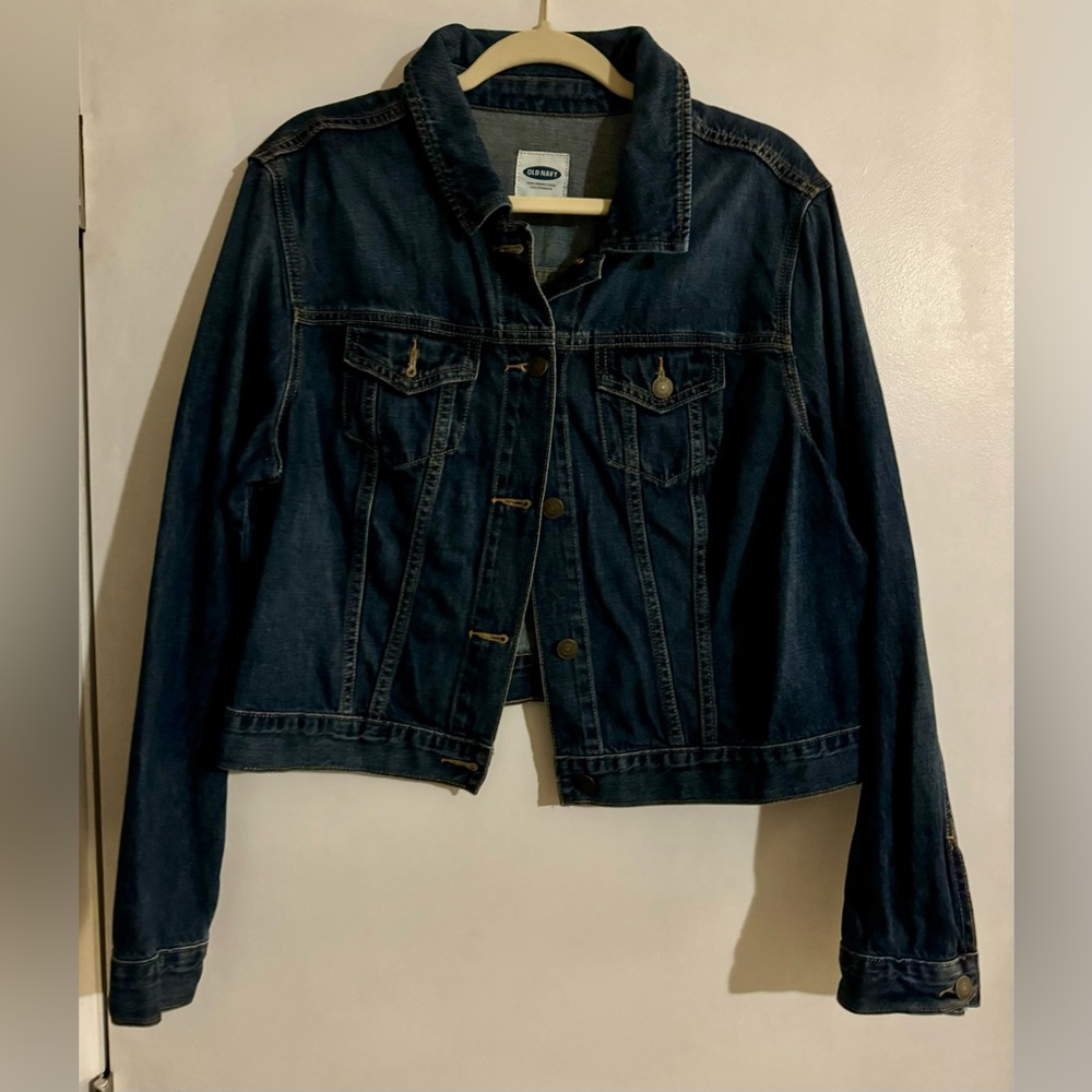 Old Navy Dark Blue Denim Jacket